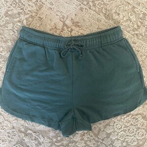 Green Wild Fable Fleece Shorts Size Large